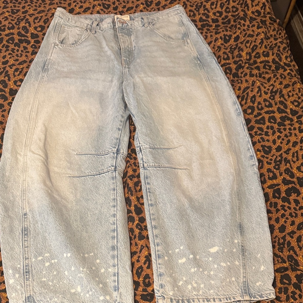 Free People Light Blue Denim Jeans